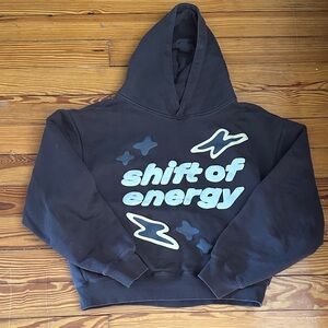 Broken planet shift of energy Hoodie with Graphic Design